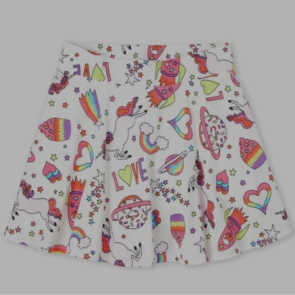 NWT TCP Skort, unicorns and rainbows - Picture 1 of 5
